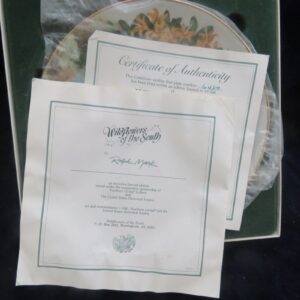 collector plate wild honeysuckle rose 2