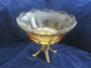 glass pedestal dish