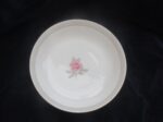 Vintage Mita Shoten "Solitaire" Rose and Gray Bowl..