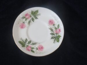 saucer by Crown Staffordshire