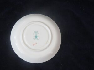 saucer by Crown Staffordshire 2