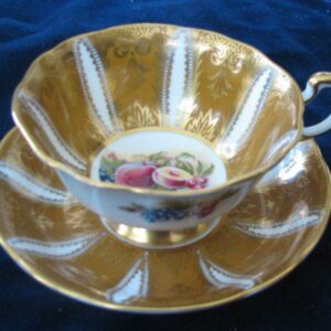 Beautiful Cup & Saucer Rare Paragon cup and saucer Her Majesty The Queen 1
