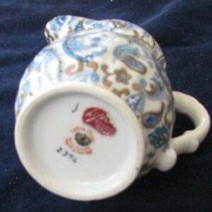 Blue Paisley Creamer by Lefton 2