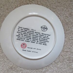 Collector Plate Mother's Day 1979 Knowles 2