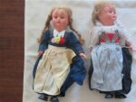 Zillertal Pair Of Plastic Dolls Made In Austria 2