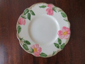 Bread Plate Desert Rose Franciscan 1