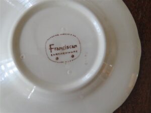 Bread Plate Desert Rose Franciscan 2