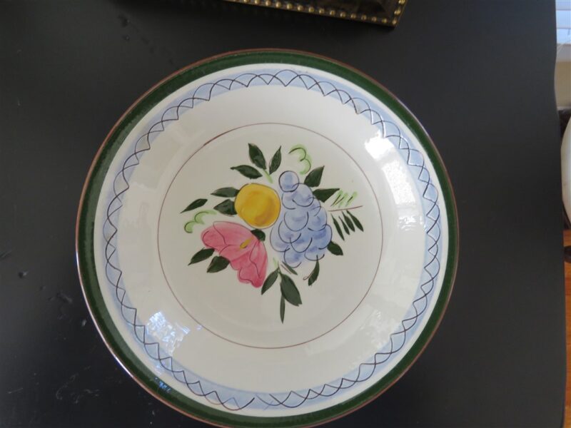 Fruit & Flowers Bread Plate Stangl 1