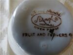 Fruit & Flowers Cup & Saucer Stangl 4