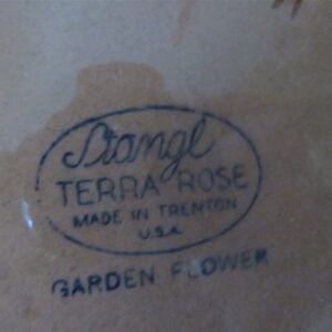 Garden Flower Chop Plate Stangl 1