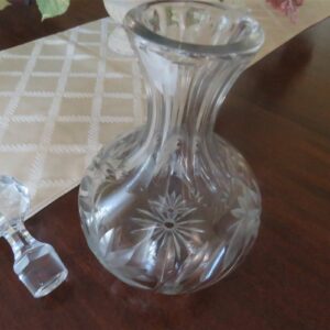 Cut Glass Decanter 2