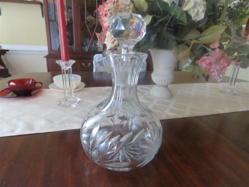 Cut Glass Decanter 4