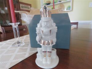 LENOX CHINA JEWELS TRUMPET NUTCRACKER MADE IN USA 1