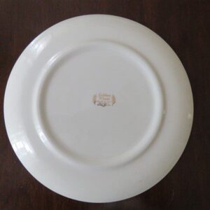 Golden Wheat Fleur De Lis Bread Plate 2