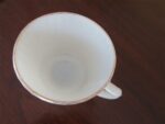 White Glass Fire King Ware Coffee Cup 3