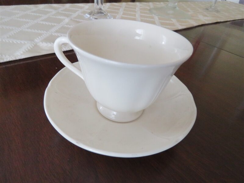 Wedgwood Cup & Saucer Queens Shape 1