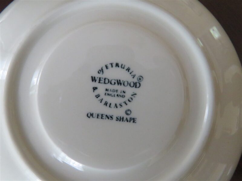 Wedgwood Cup & Saucer Queens Shape 3