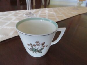 Royal Copenhagen Quaking Grass Demitasse Cup No 884/9481 2