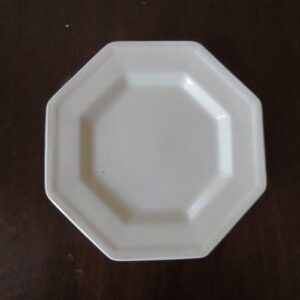 Bread Plate Heritage White Johnson Brothers Octagonal shape. 1