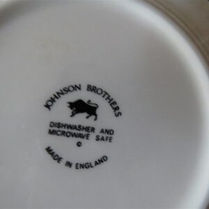 Bread Plate Heritage White Johnson Brothers Octagonal shape. 2