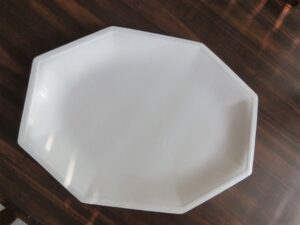 Johnson Brothers Heritage White Octagonal Serving Platter  1