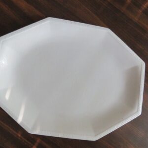 Johnson Brothers Heritage White Octagonal Serving Platter  1