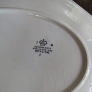 Johnson Brothers Heritage White Octagonal Serving Platter  2