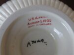 Footed Cream Soup Bowl & Saucer Set A7049 by WEDGWOOD 4
