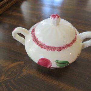 Sugar Bowl Crab Apple BLUE RIDGE SOUTHERN POTTERY 1