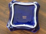 Limoges Cobalt Blue Ashtray 2