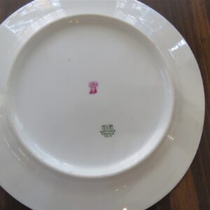 T & V Limoges Luncheon Plate Tressemanes Vogt 2