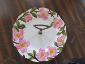 Vintage Stangl Pink Dogwood Serving Tray 1