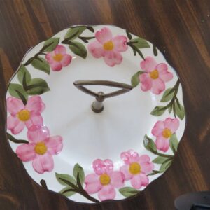 Vintage Stangl Pink Dogwood Serving Tray 1