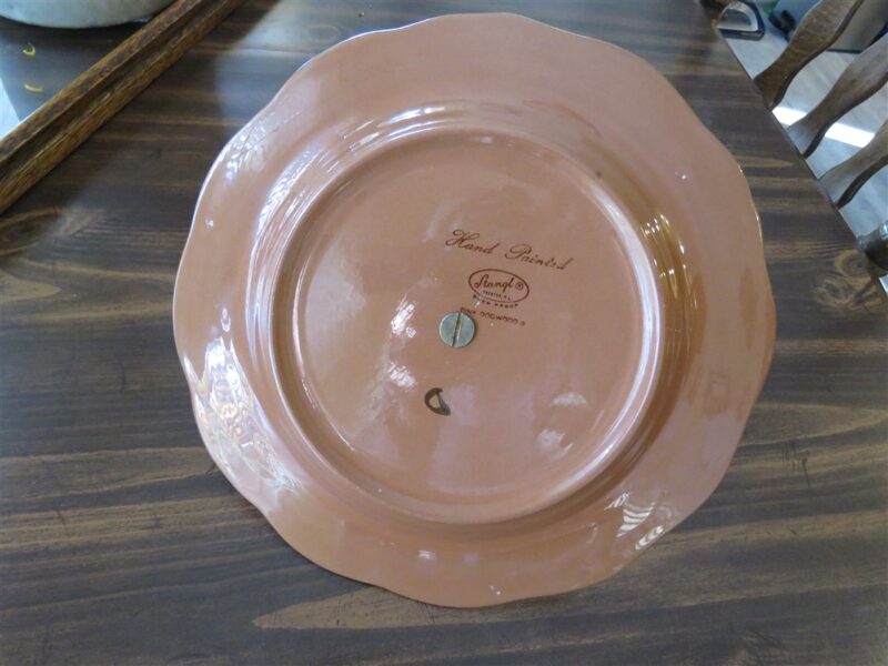 Vintage Stangl Pink Dogwood Serving Tray 3