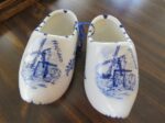 Blue Delft Ceramic Windmill Clog Dutch Shoe 1