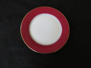 Salad Plate Grandeur Red by Mikasa 1