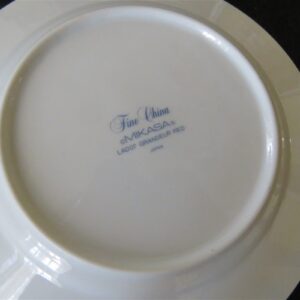 Salad Plate Grandeur Red by Mikasa 2