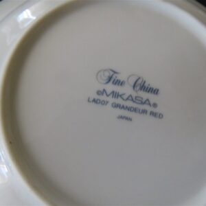 Soup Bowl Grandeur Red by Mikasa 2