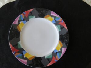 Mikasa Dinner Plate Fashion Decoupage 1