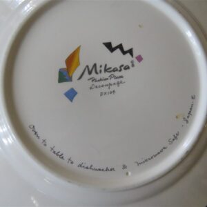 Mikasa Dinner Plate Fashion Decoupage 2