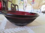 Anchor Hocking Fruit Dish Coronation Red Glass 2