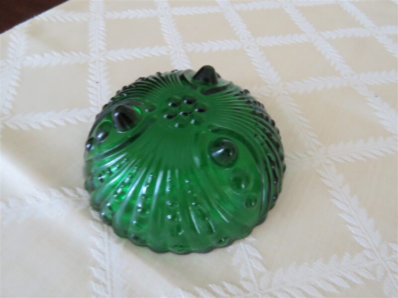 Anchor Hocking Forest Green Burple Desert Dish 3