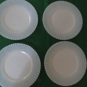 Salad plates depression glass