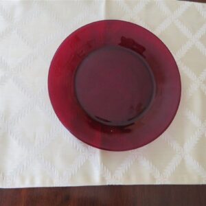 Dinner Plate Royal Ruby by ANCHOR HOCKING