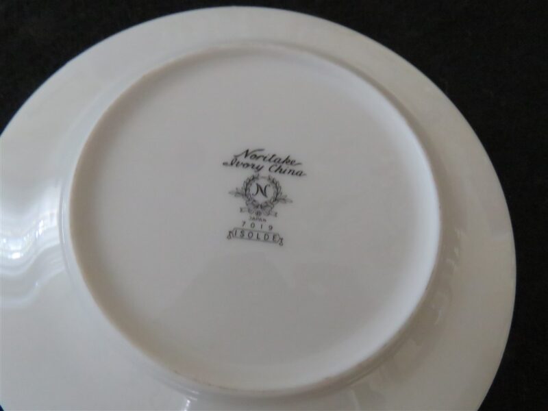 Bread Plate Noritake Ivory China 2