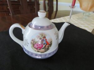 Vintage Norleans Japanese Mid Century China Teapot 3