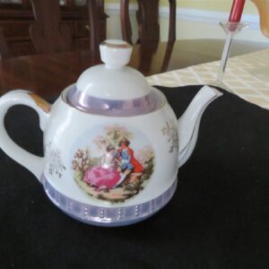 Vintage Norleans Japanese Mid Century China Teapot 3