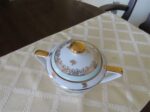 French vintage porcelain sugar bowl with lid. Limoges 2