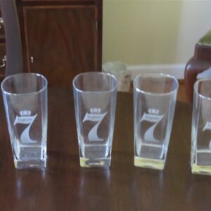 Set of 4 Segram's 7 Glasses 2