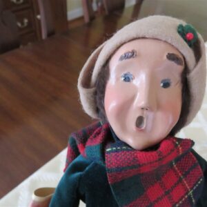 Byers Choice 2002 Excl Lenox Man with Basket of Gifts 2